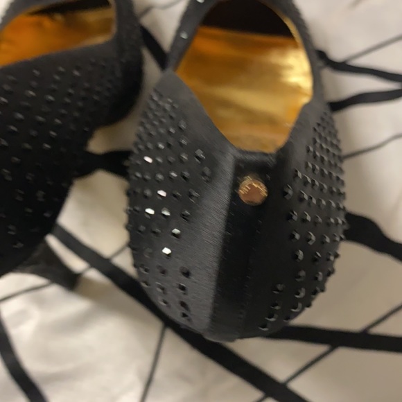 TedBakerStunningSparklingBlackCrystals GoldLining Too Gorgeous to Describe! - Picture 15 of 16